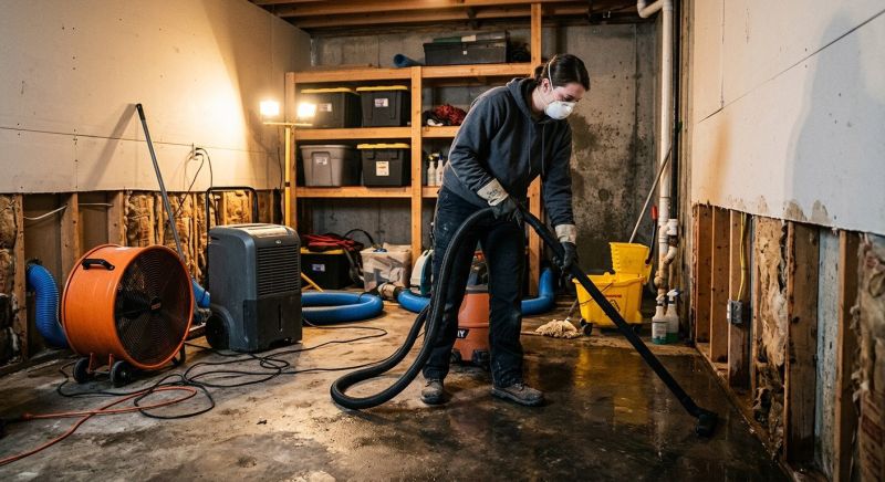Crawl Space Water Remediation in Phoenix, AZ