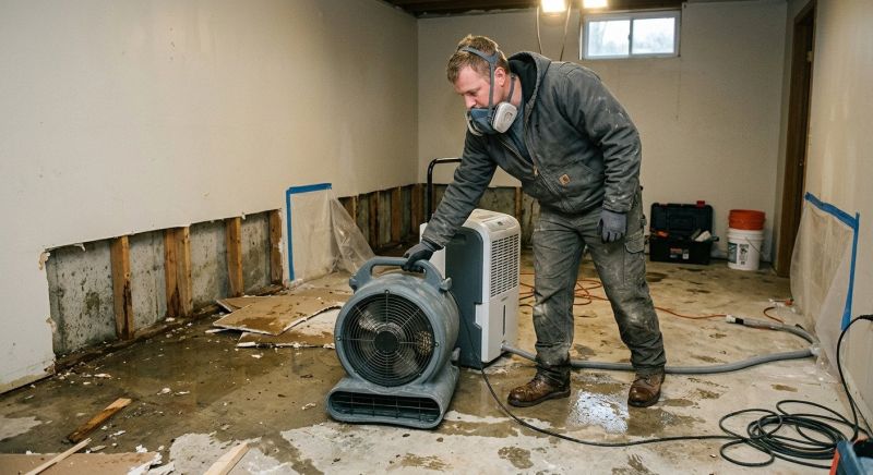 Crawl Space Water Remediation in Santa Rosa, CA