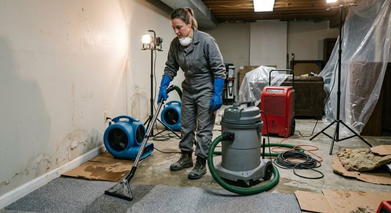 Flooded Basement Cleanup in Wilmington, NC