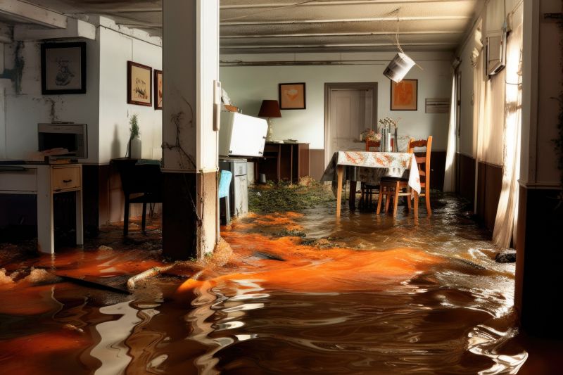 Flood Water Damage Repair detail