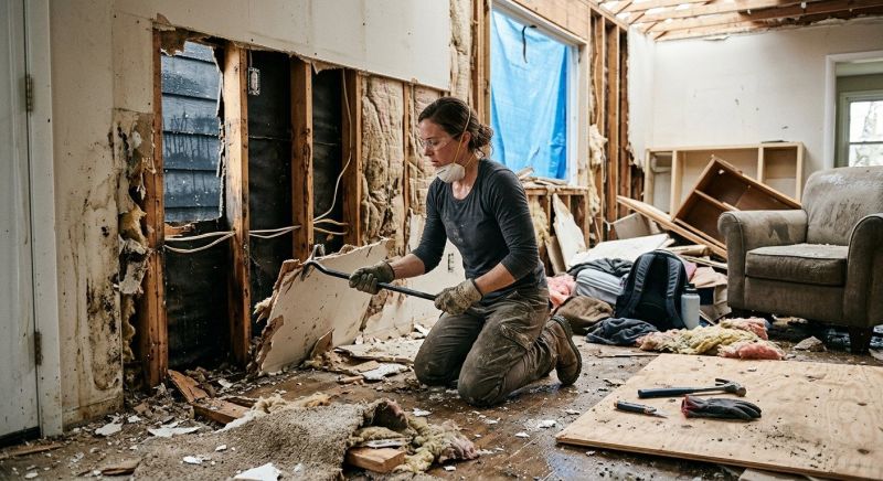 Hurricane Damage Restoration in Kansas City, KS