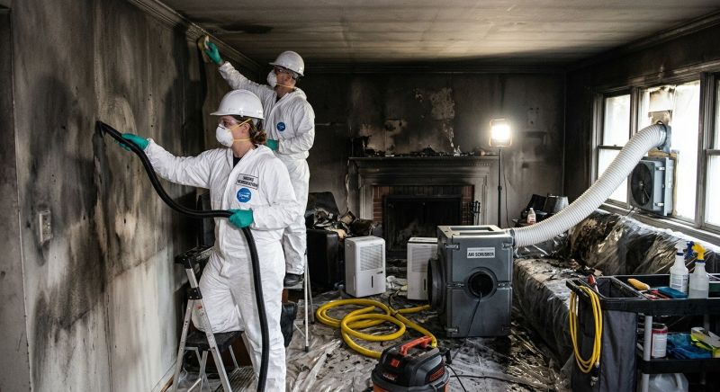 Smoke Damage Removal in Gilbert, AZ